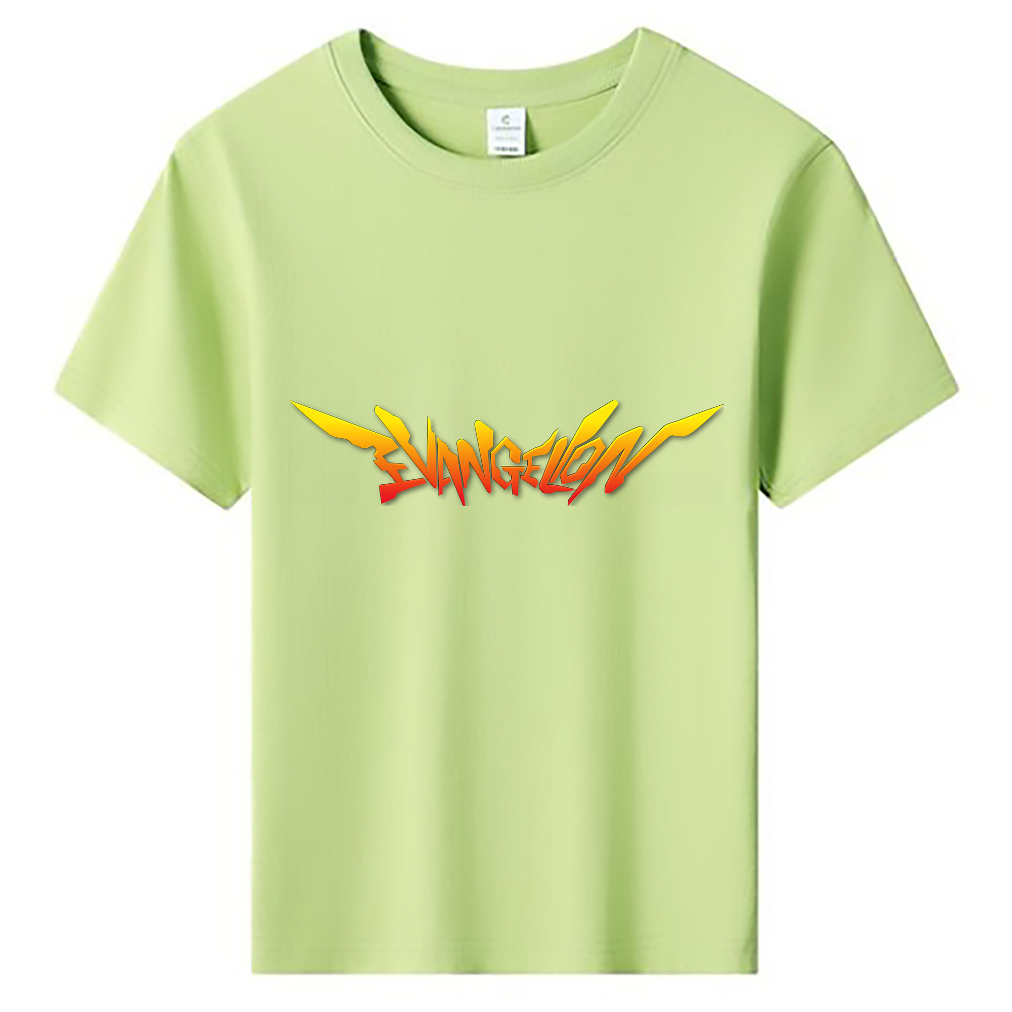 （画像用） EVA 新世紀エヴァンゲリオン 綿100％キッズTシャツ（フロントプリント）